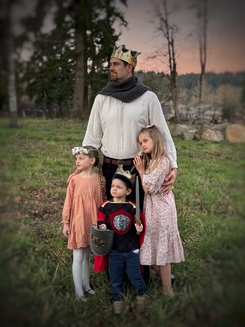 Father with Children